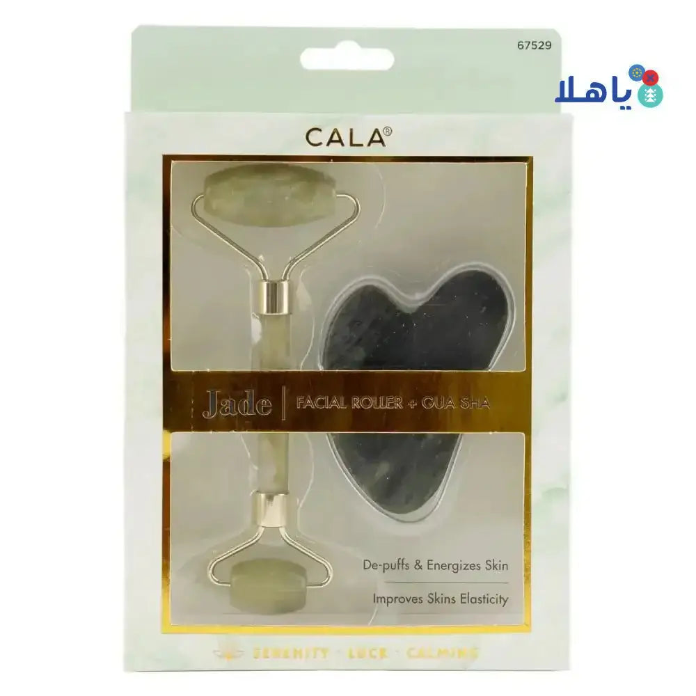 Cala - Cala Jade Facial Roller+Gua Sha - 67529 - Pharmazone - 