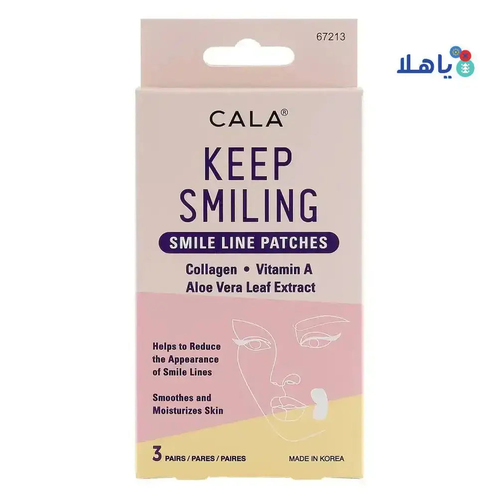 Cala - Cala Keep Smiling Smile Line Patches 3Pairs - 67213 - Pharmazone - 