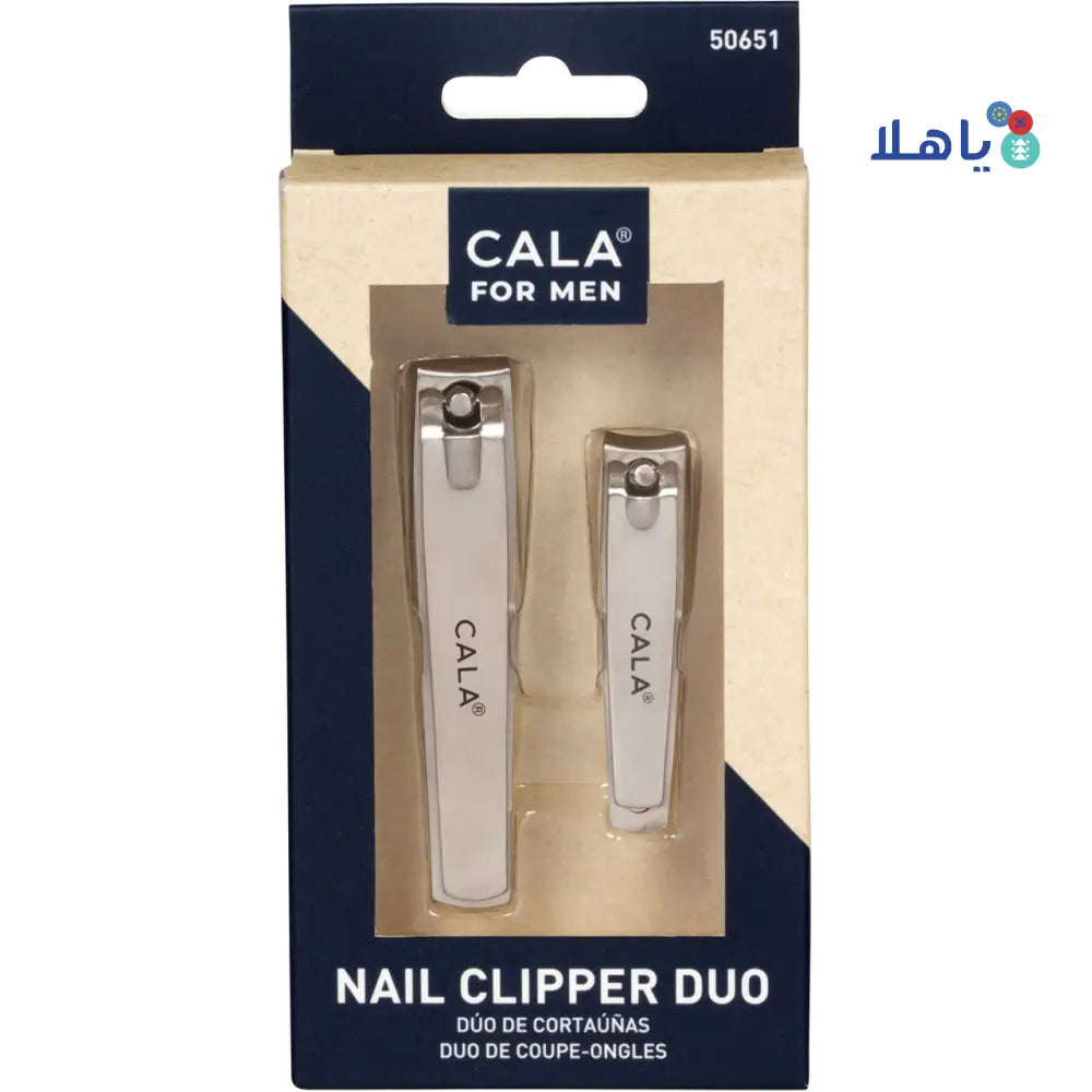 CALA MEN NAIL CLIPPER DUO 50651