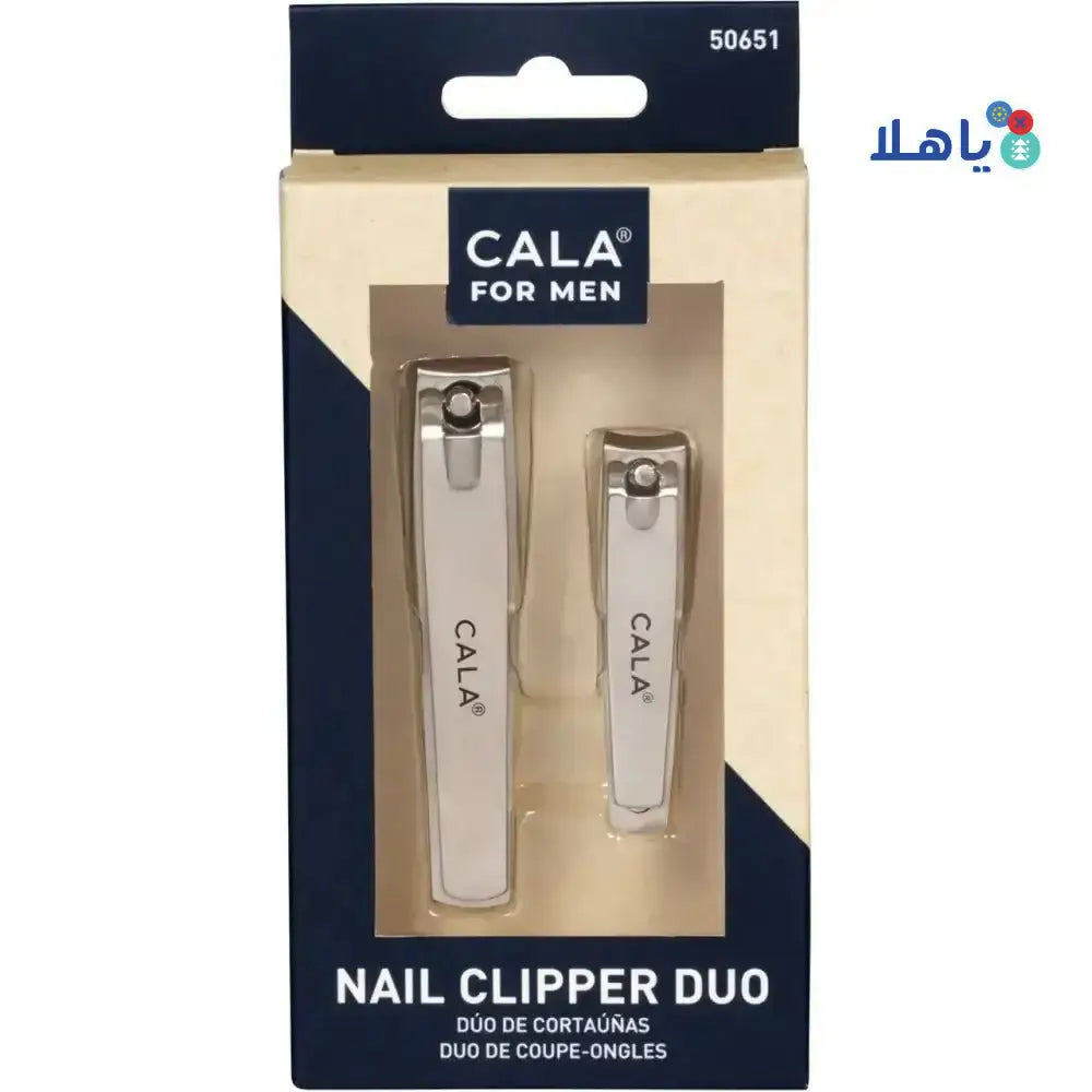 Cala - Cala Men Nail Clipper Duo 2Pcs - 50651 - Pharmazone - 