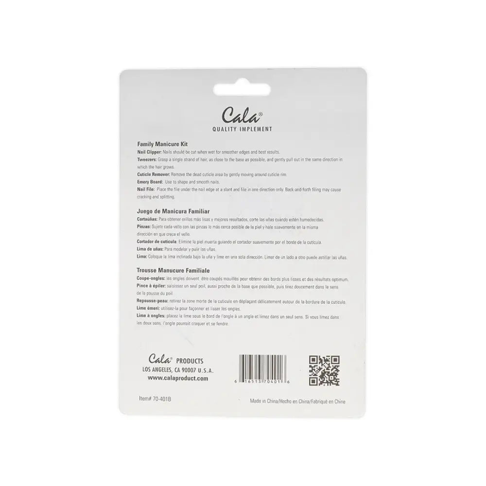 Cala Nail Family Manicure Kit-70-401B