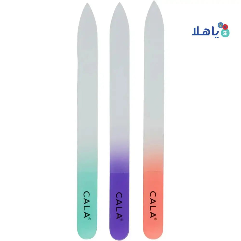 Cala - Cala Nail File Crystal 3Pcs - 50801 - Pharmazone - 