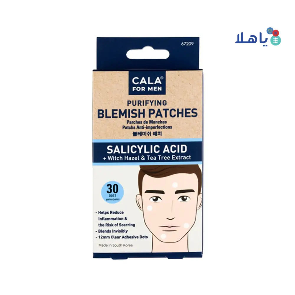 CALA PURIFYING BLEMISH SALICYLIC ACID FOR MEN 30DOTS 67209