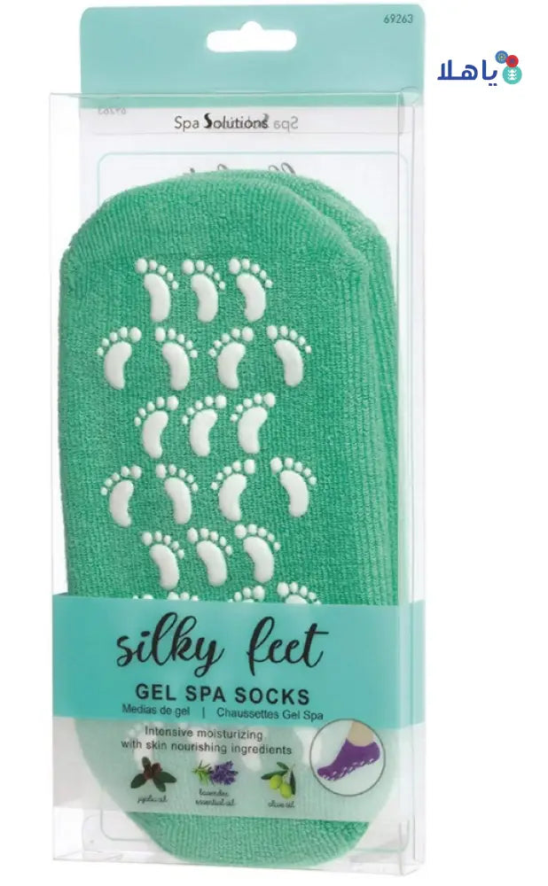 CALA FOOT SILKY FEET GEL SPA SOCKS  69263