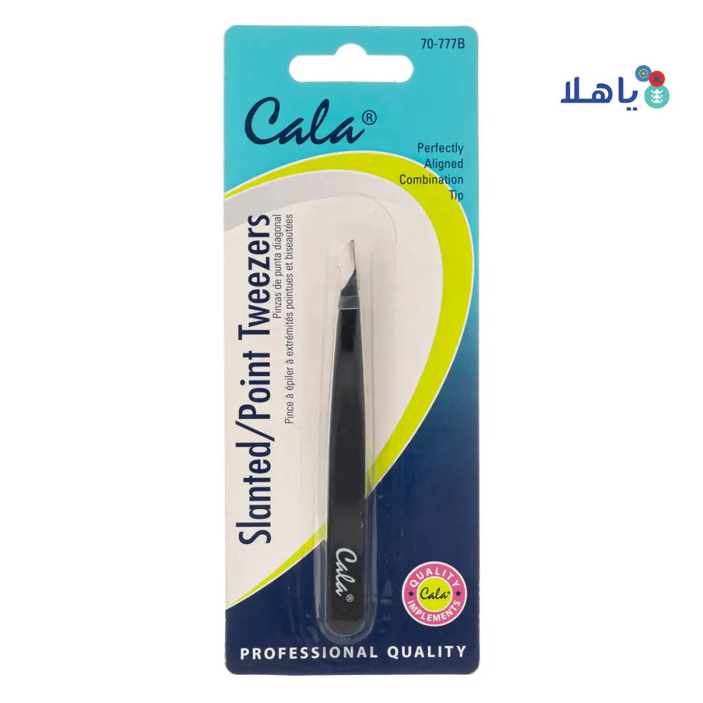 CALA MAKEUP SLANTED/POINT TWEEZERS 70 777B