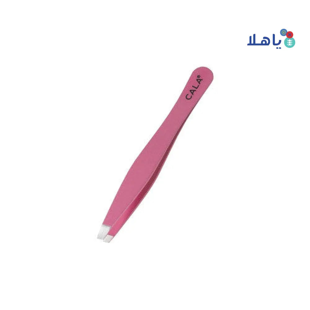 CALA MAKEUP SLANTED TWEEZER   PINK 50782