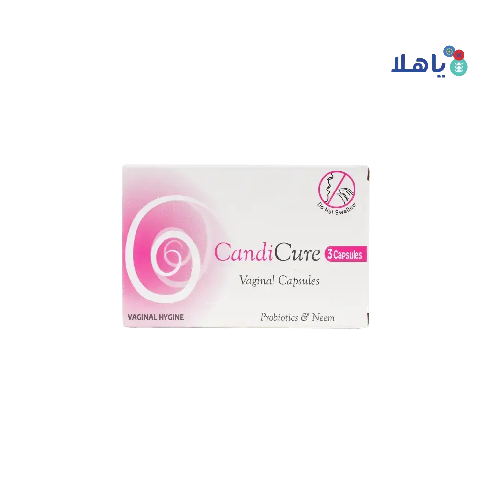 OMEGA - Candi Cure Anti - Fungal 3 Ovules - Pharmazone - 