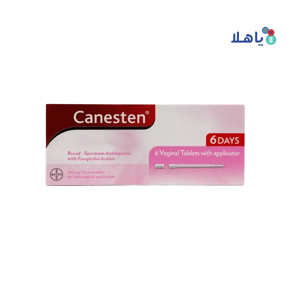 BAYER CONSUMER - CANESTEN 0.1GM VAGINAL 6 TABLETS - Pharmazone - 