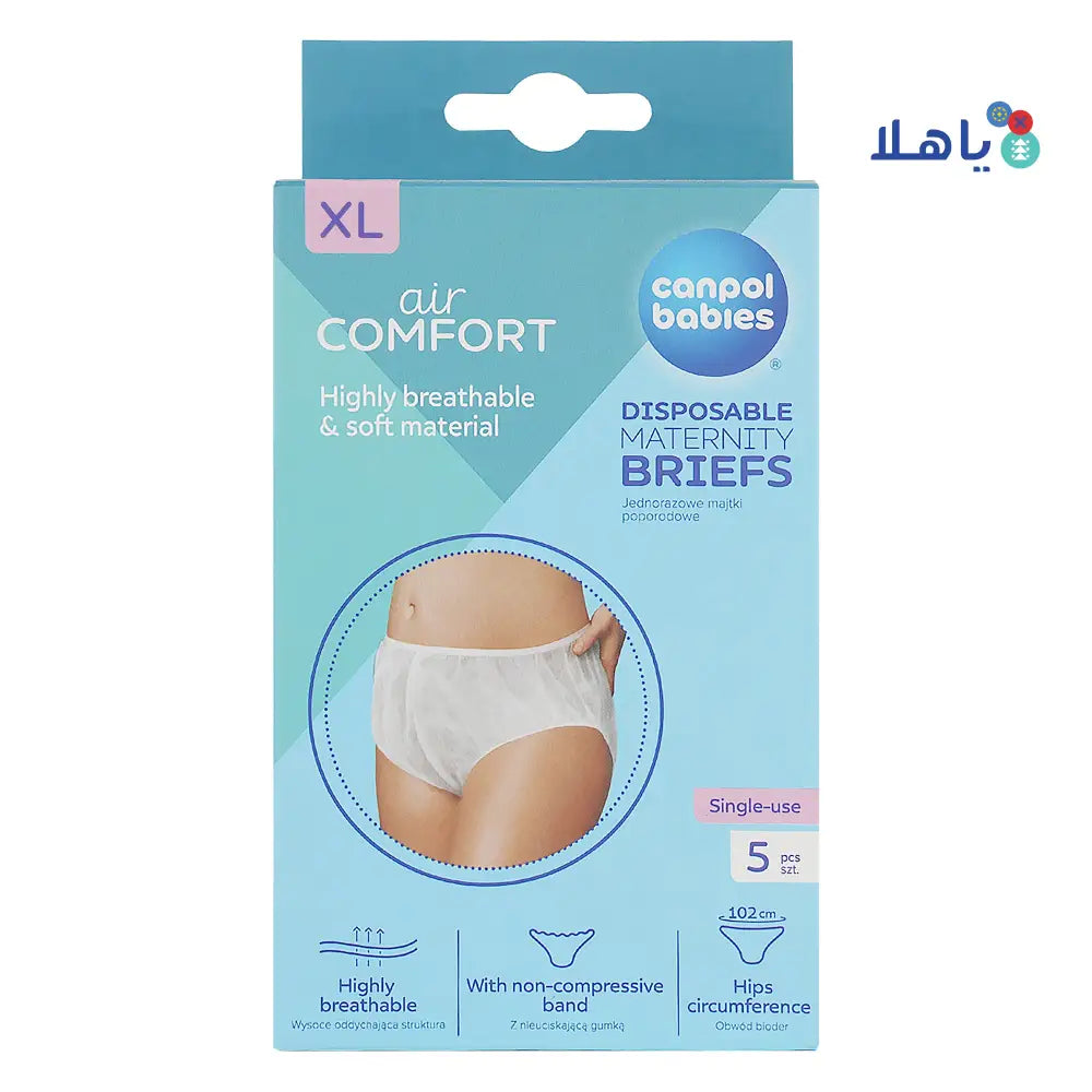 Canpol Disposable Maternity Briefs 5pcs-XL