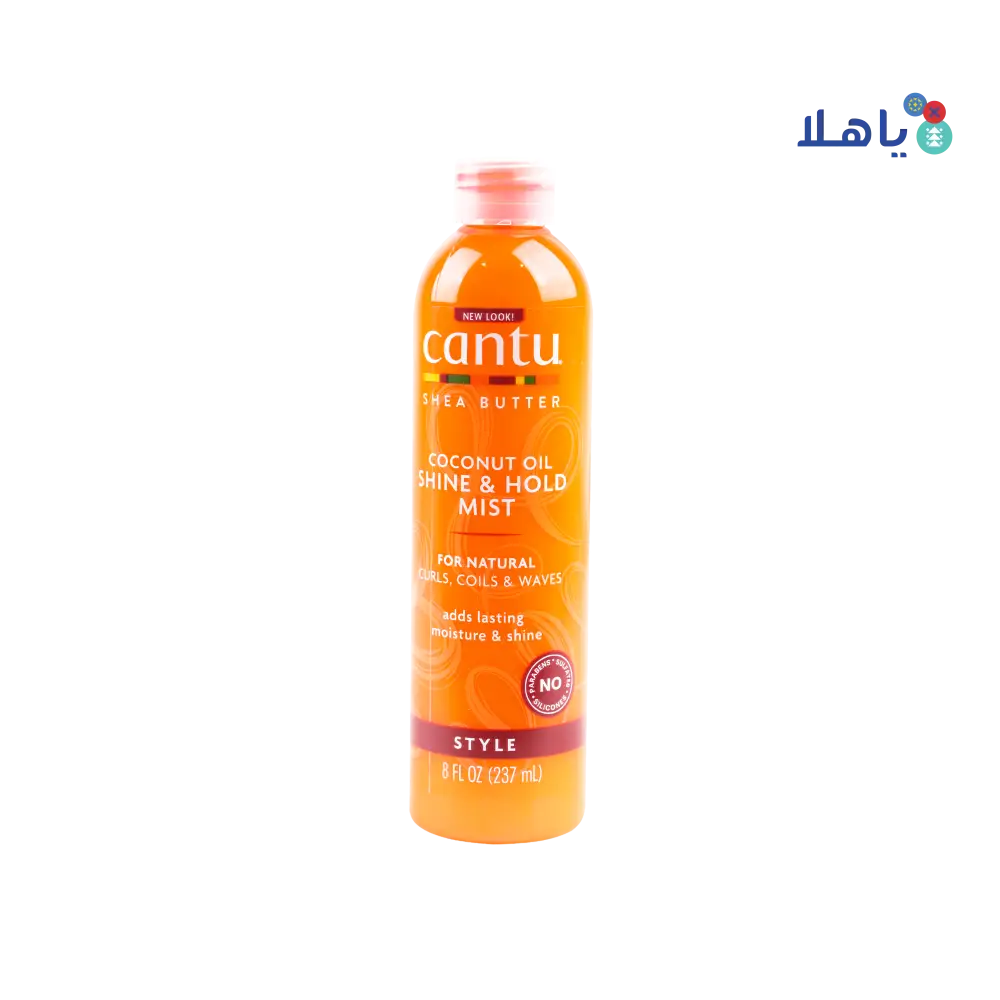 Cantu Coconut Oil Shine & Hold Mist 237ml-Style