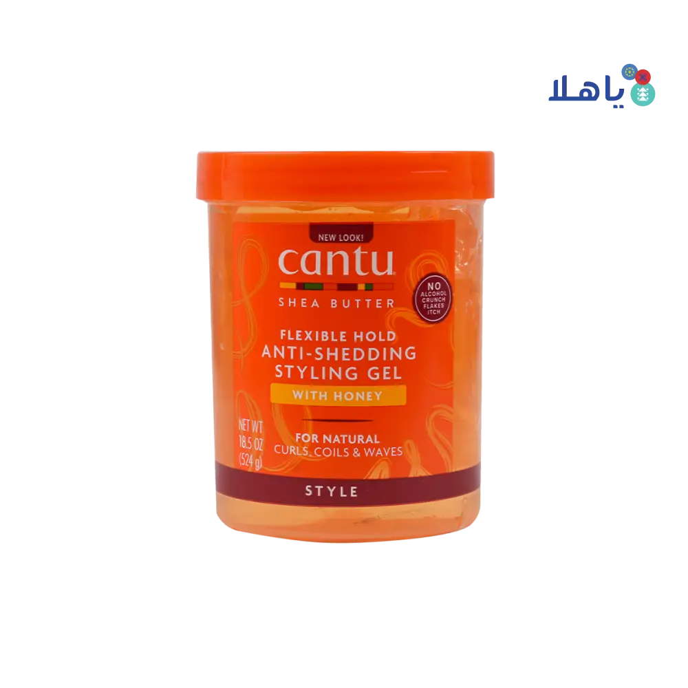 Cantu Flexible Hold Anti-Shedding Styling Gel 524G