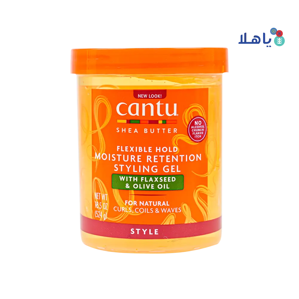 Cantu Flexible Hold Moisture Retention Styling Gel 524G