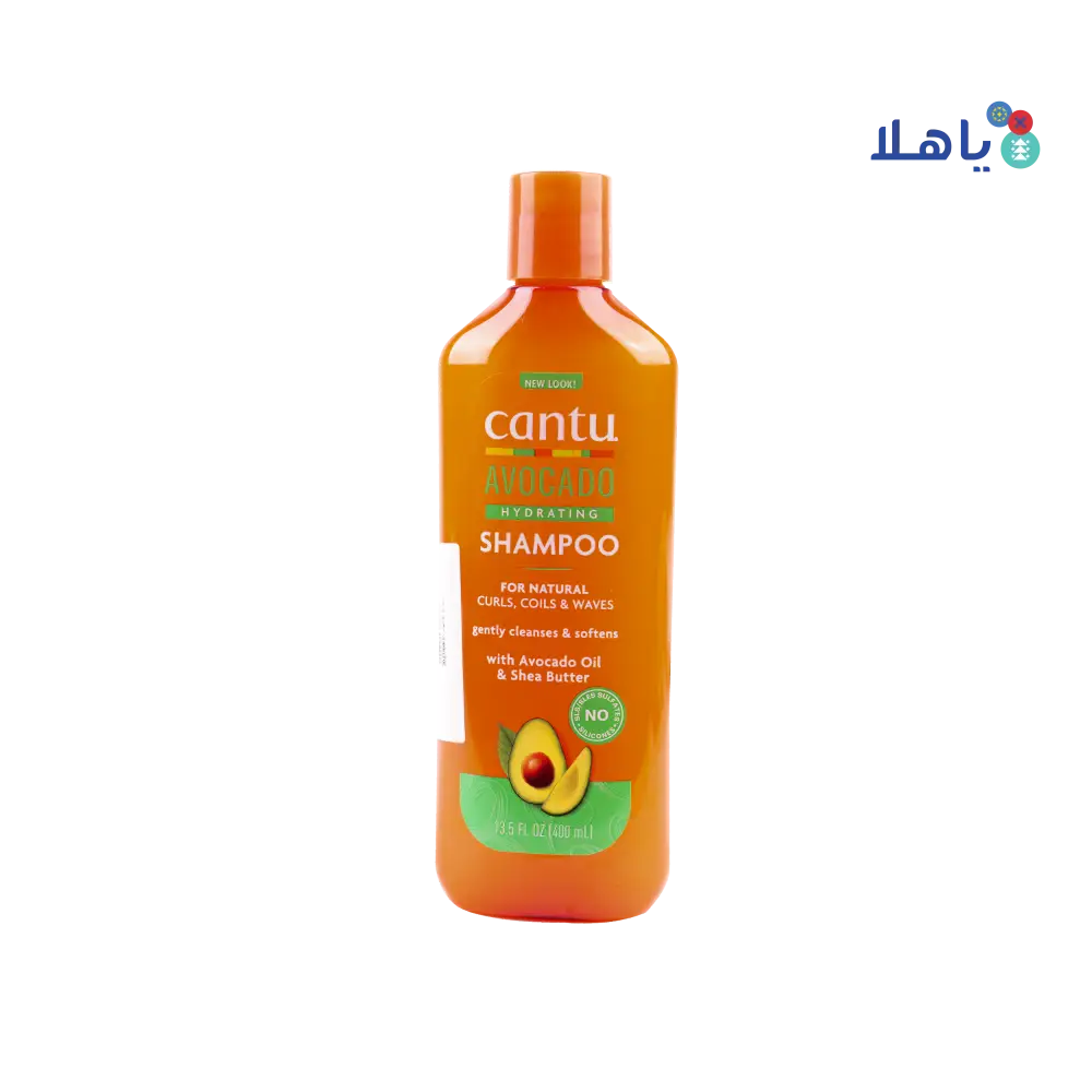 Cantu Hydrating Shampoo 400ml-Avocado & Shea Butter