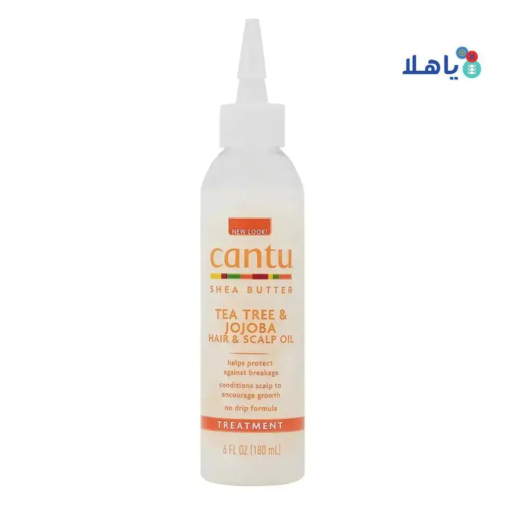 CANTU - Cantu Tea Tree & Jojoba Hair & Scalp Oil 180ml - Pharmazone - 