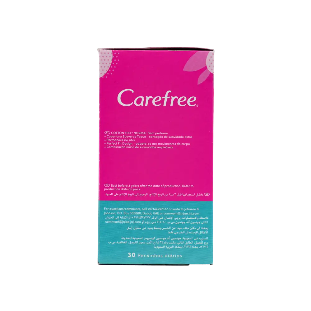 Carefree Cotton 30Pcs-Unscented