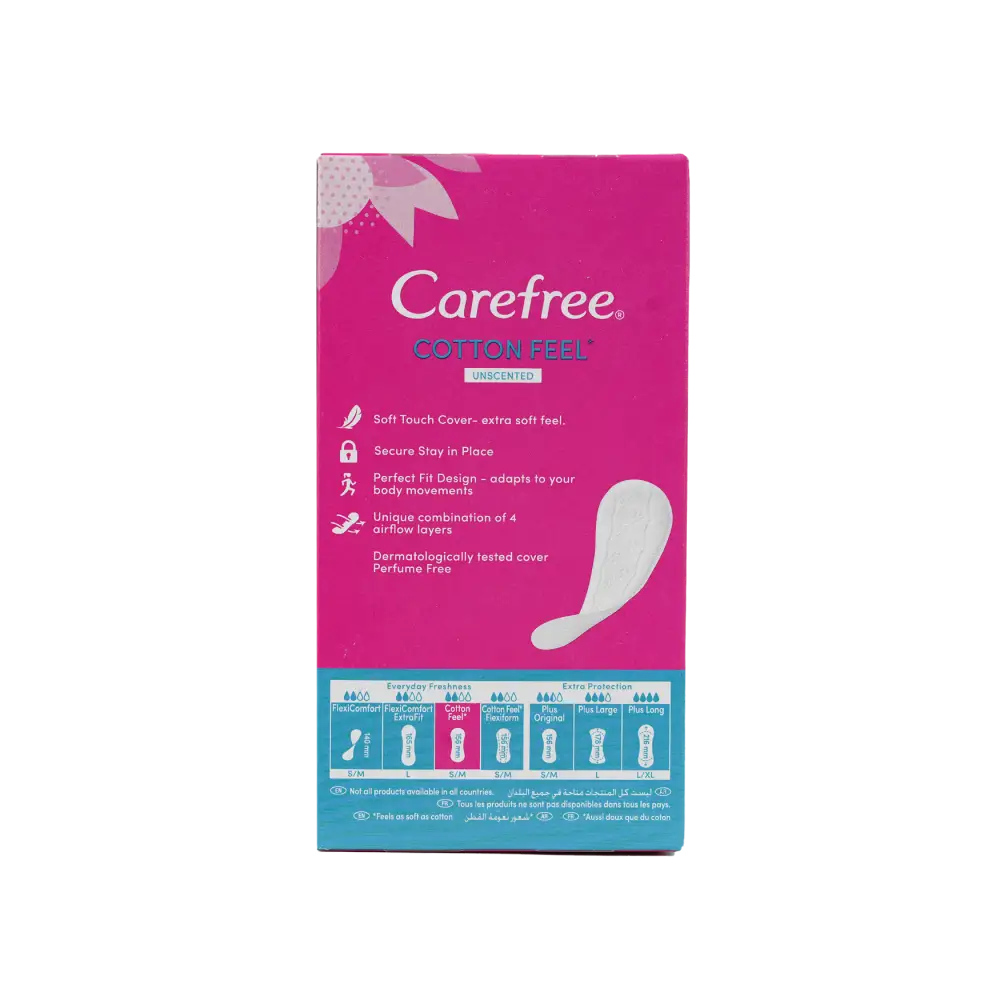 Carefree Cotton 34Pcs-Unscented