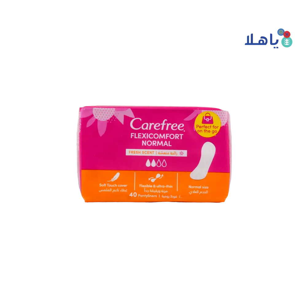 Carefree Flexi Comfort 40Pcs-Fresh Scent