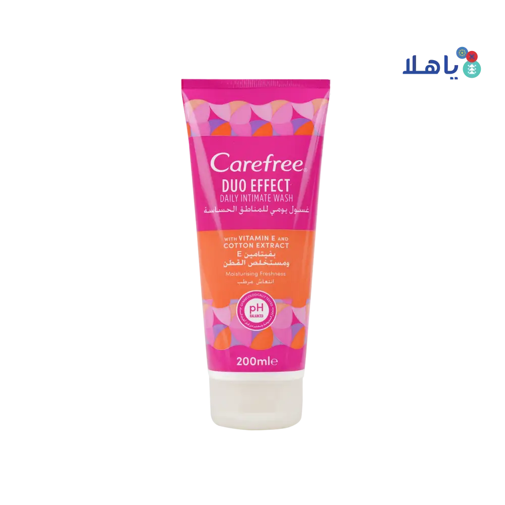 Carefree Intimate Wash 200ml-Vit E