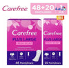 J&J CAREFREE - Carefree Plus Large 48+20Pcs - Fresh Scent - Pharmazone - 