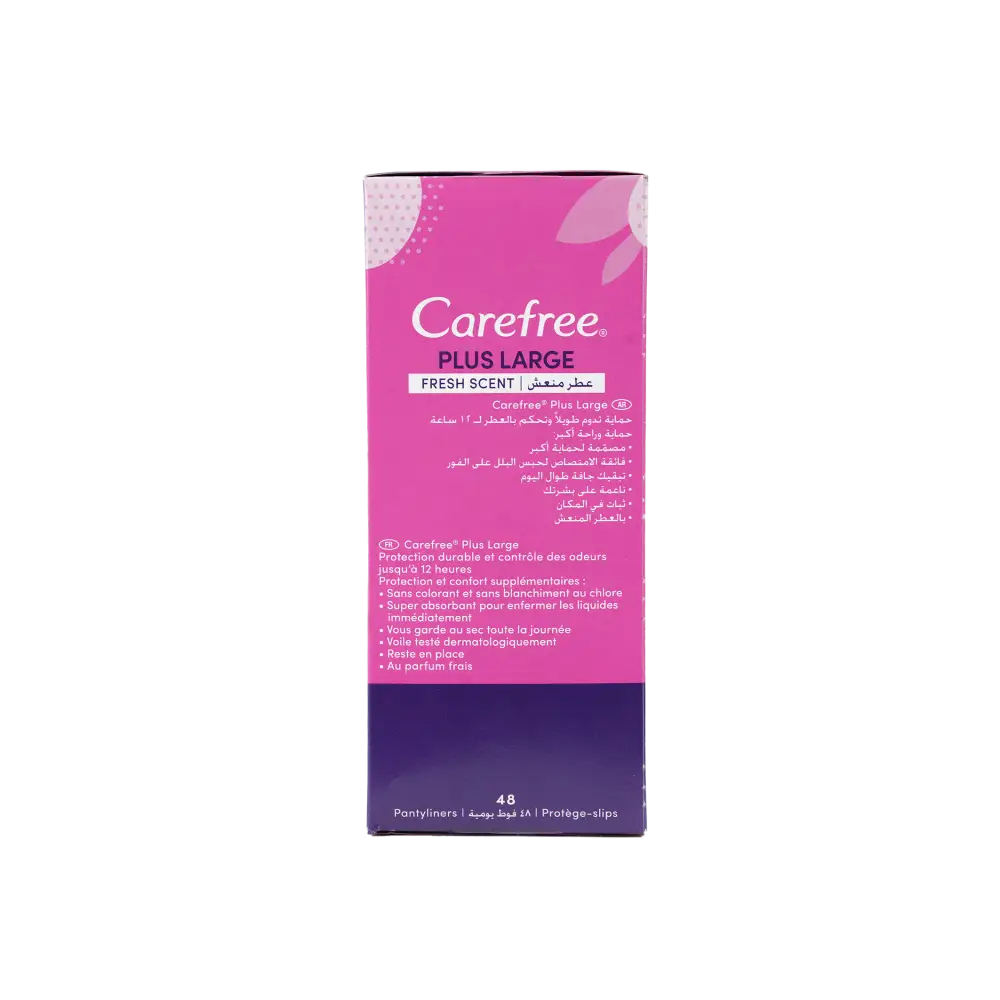 Carefree Plus Large 48Pcs-Fresh Scent