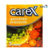 CAREX CONDOM ASSOR.FLAVOR 3PCS