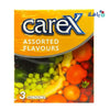 CAREX - Carex Assorted Flavours Condoms 3pcs - Pharmazone - 