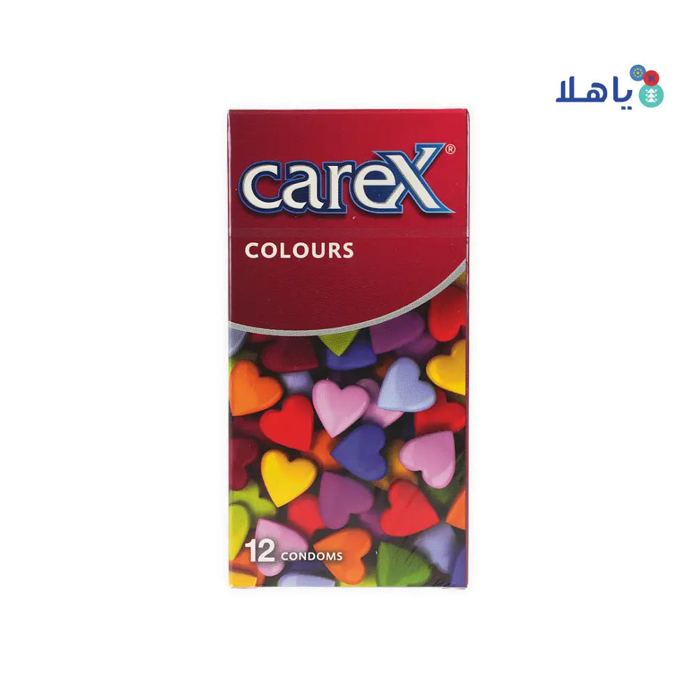 Carex Colours Condoms 12pcs