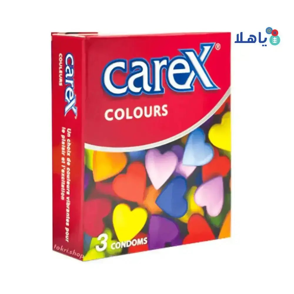 CAREX - Carex Colours Condoms 3pcs - Pharmazone - 