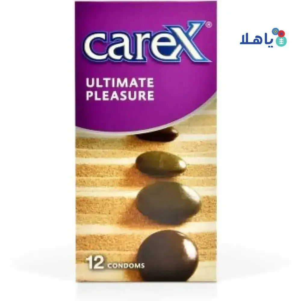 CAREX - Carex Condom Ultimate Pleasure 12Pcs - Pharmazone - 