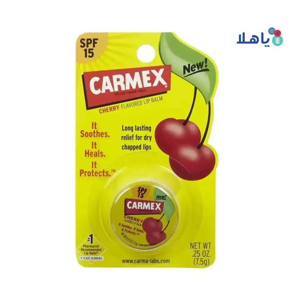 CARMEX LABORATORIES - CARMEX MOISTURISING LIP BALM SPF15 7.5G - CHERRY FLAVOR - Pharmazone - 