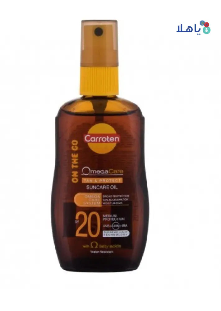 CARROTEN OMEGA CARE TAN SPF20 SUNCARE OIL 150ML