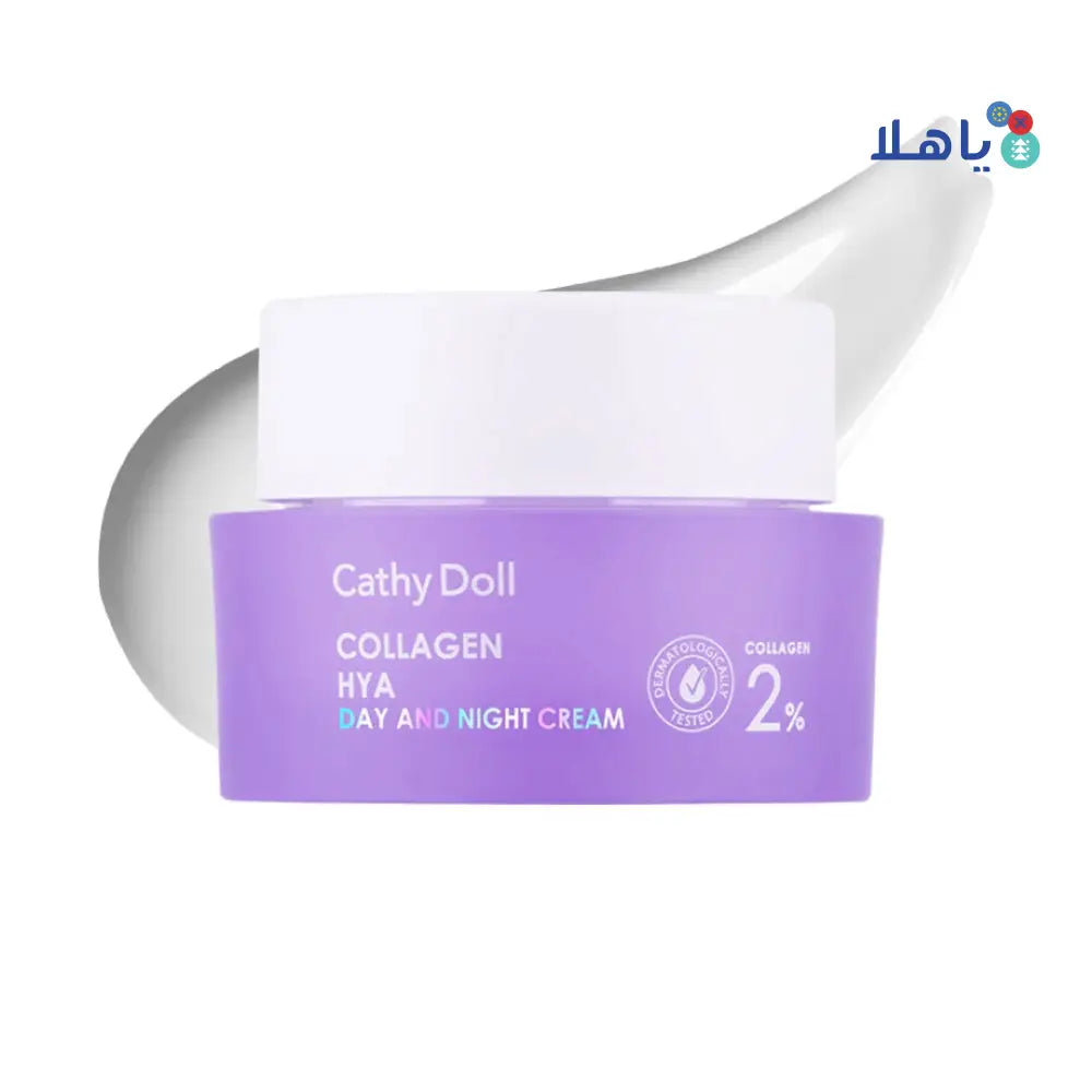 Cathy Doll 2% Collagen & Hya Day And Night Cream 50ml