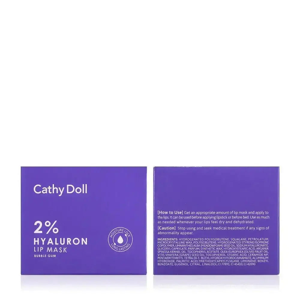 CATHY DOLL - Cathy Doll 2% Hyaluron Bubble Gum Lip Mask 10g - Pharmazone - SubB17