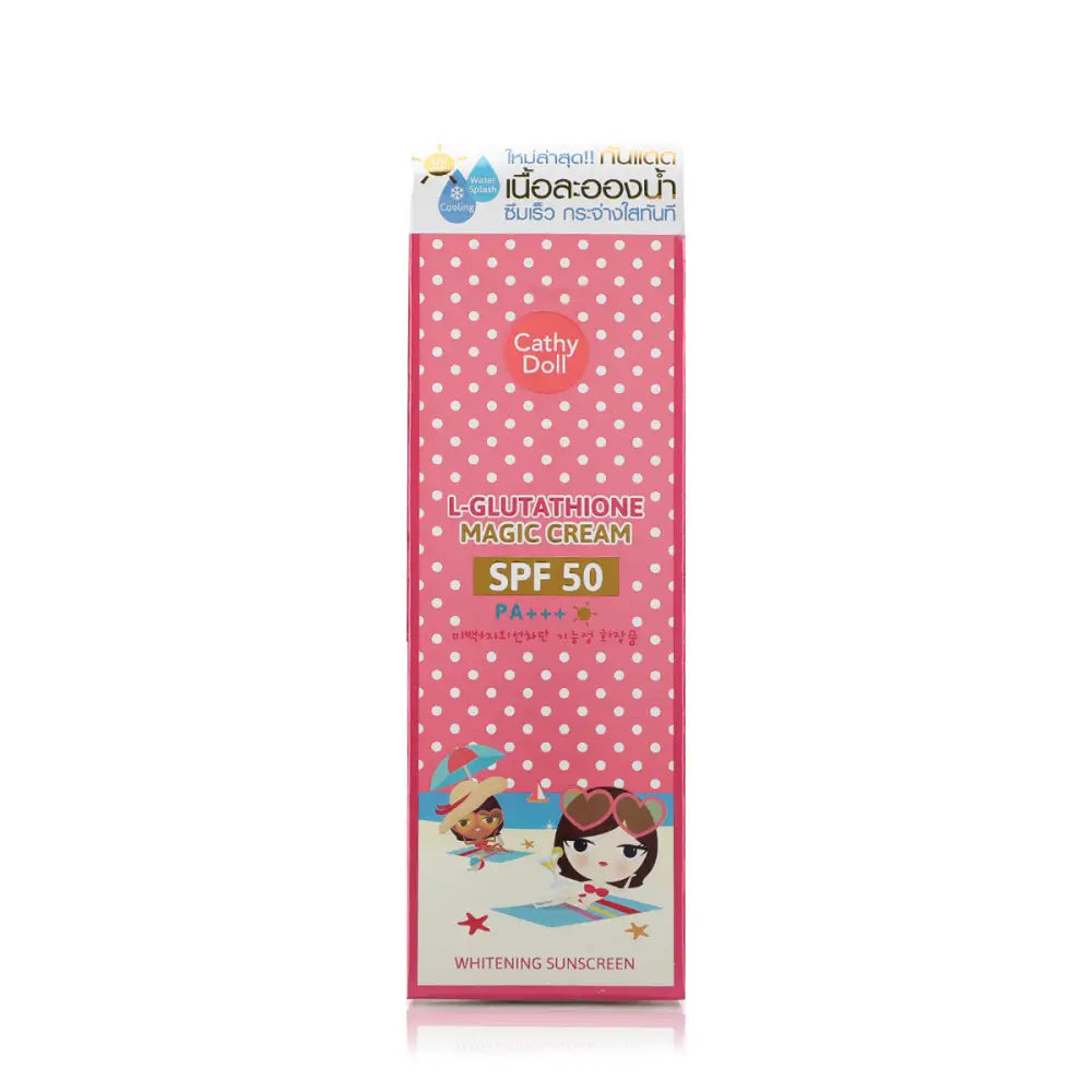 Cathy Doll L-Glutathione Magic Cream Spf50  Pa+++ 60ml