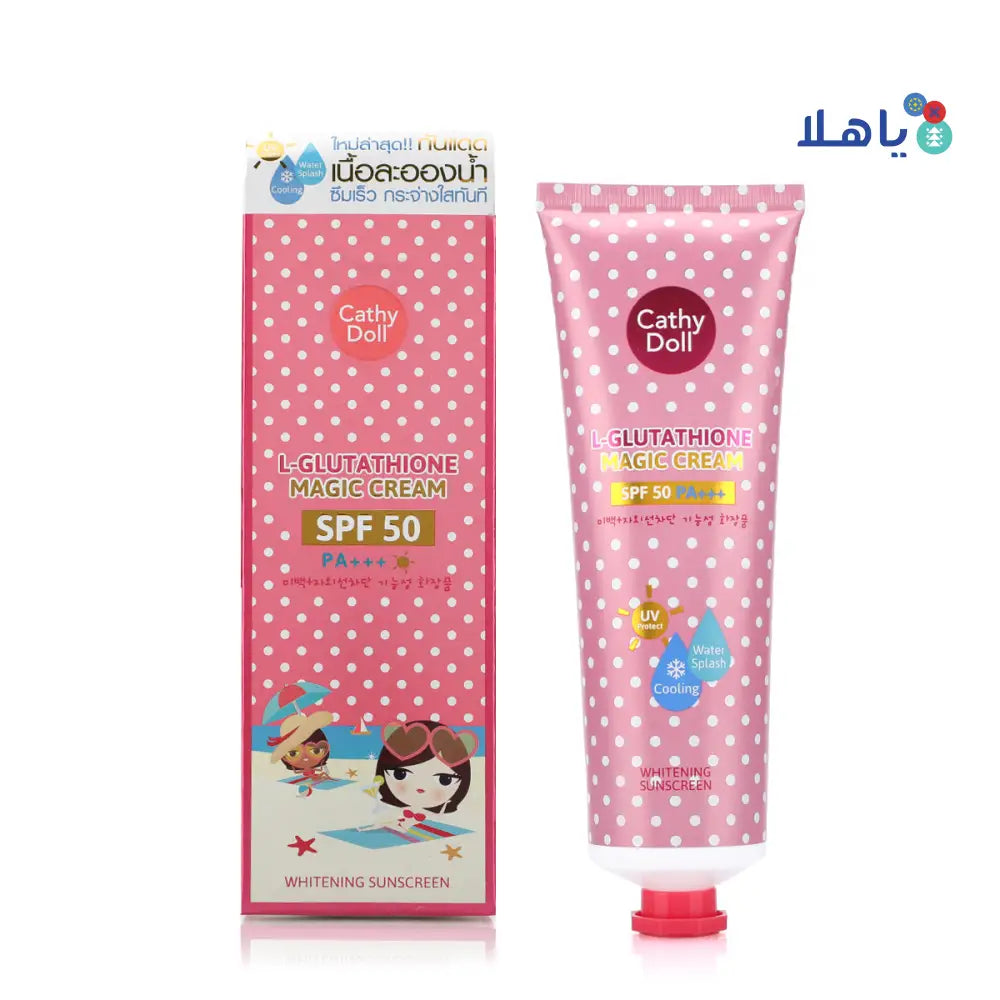 Cathy Doll L-Glutathione Magic Cream Spf50  Pa+++ 60ml