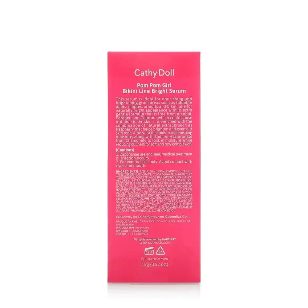 CATHY DOLL - Cathy Doll Pom Pom Girl Bikini Line Bright Serum 15g - Pharmazone - SubB19