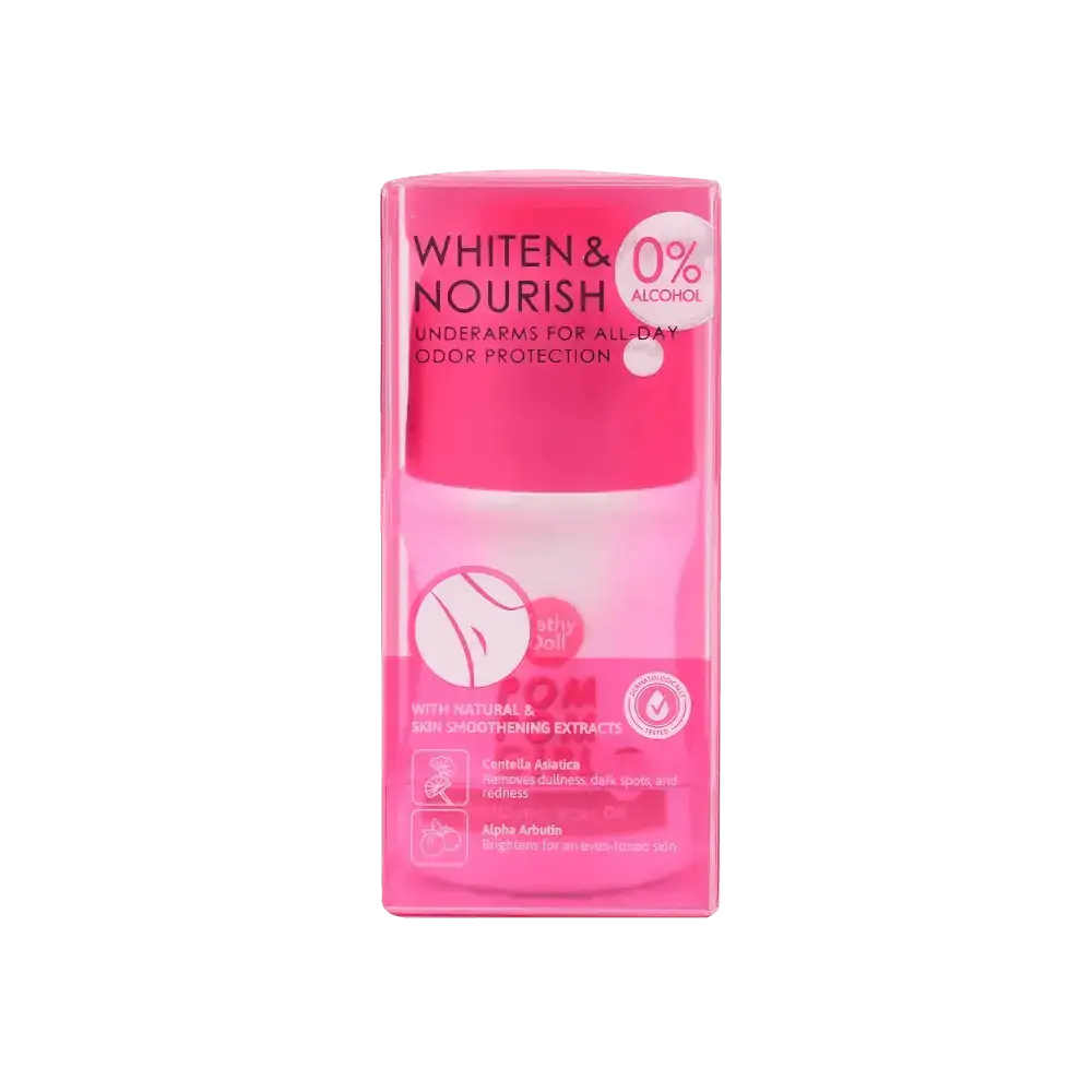 CATHY DOLL - Cathy Doll Pom Pom Girl Whitening Roll On 50ml - Pharmazone - SubB19