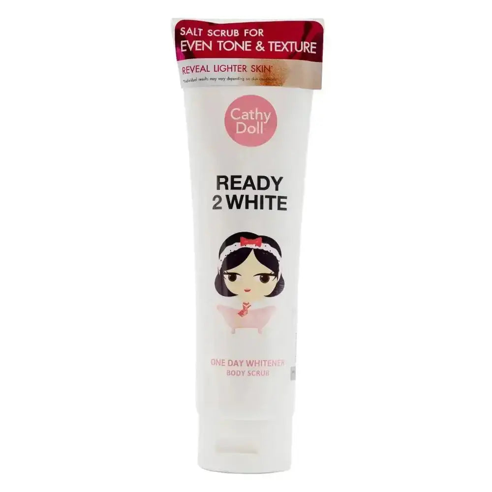 CATHY DOLL - Cathy Doll Ready 2 White One Day Whitener Body Scrub 200g - Pharmazone - SubB20