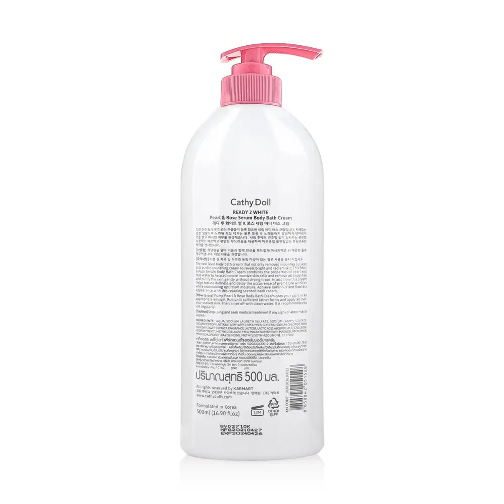 Cathy Doll Ready 2White Body Bath Cream 500ml