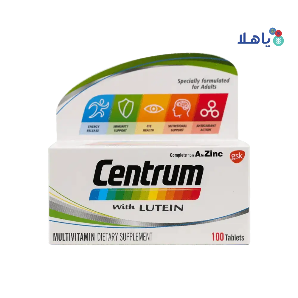 GSK Consumer - Centrum Lutein 100 Tab - Pharmazone - 