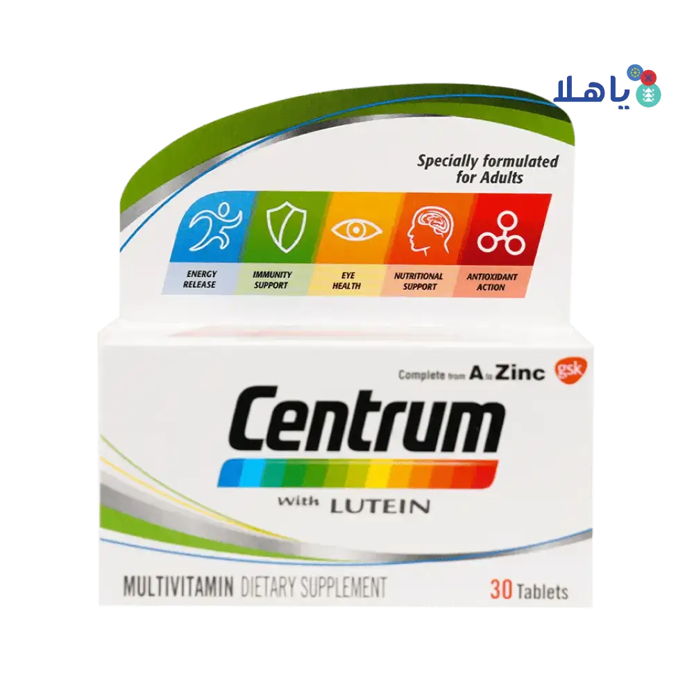 GSK Consumer - Centrum Lutein 30 Tab - Pharmazone - 