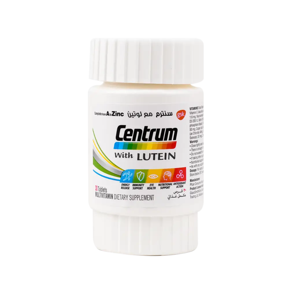 CENTRUM LUTEIN 30 TAB