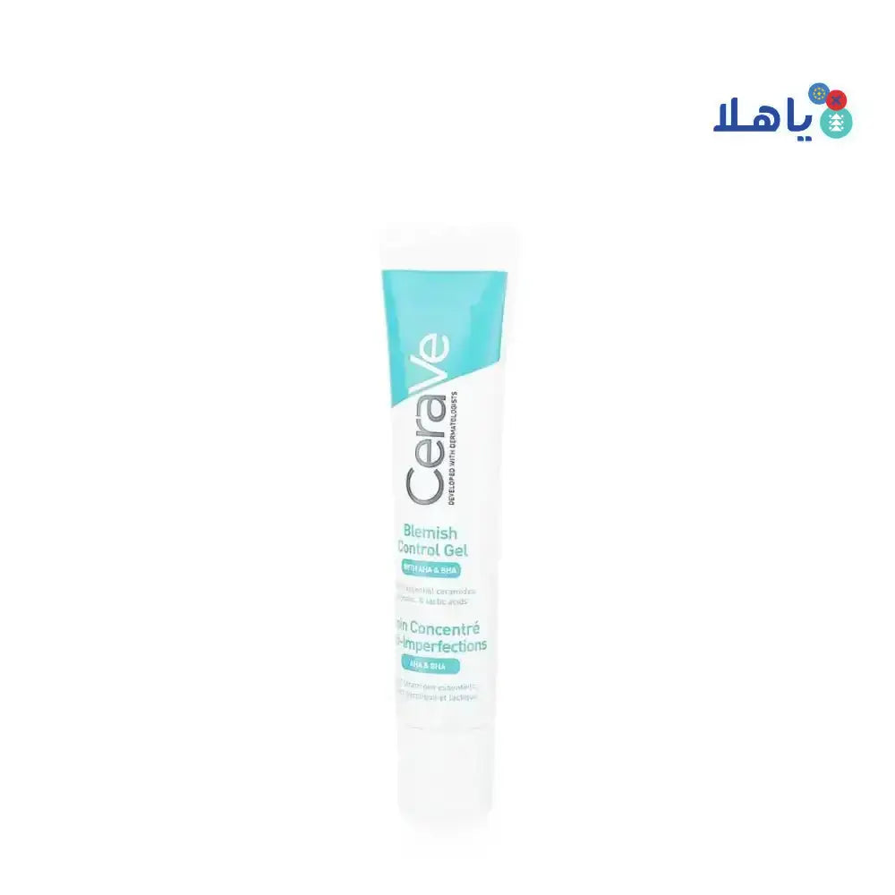 CERAVE - CERAVE BLEMISH CONTROL GEL WITH AHA & BHA 40ML - Pharmazone - 