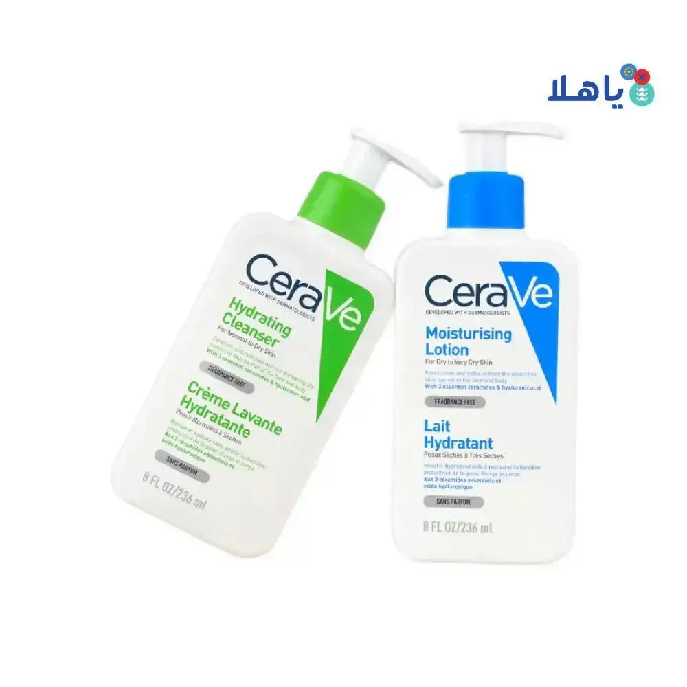 CERAVE - Cerave Cleanser + Moistorizing Small Set - Pharmazone - 