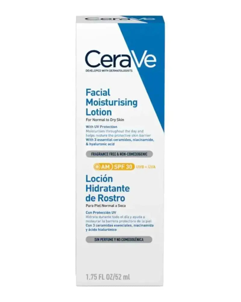 CERAVE - CERAVE FACIAL MOISTURIZING LOTION AM SPF30 52ML - Pharmazone - 