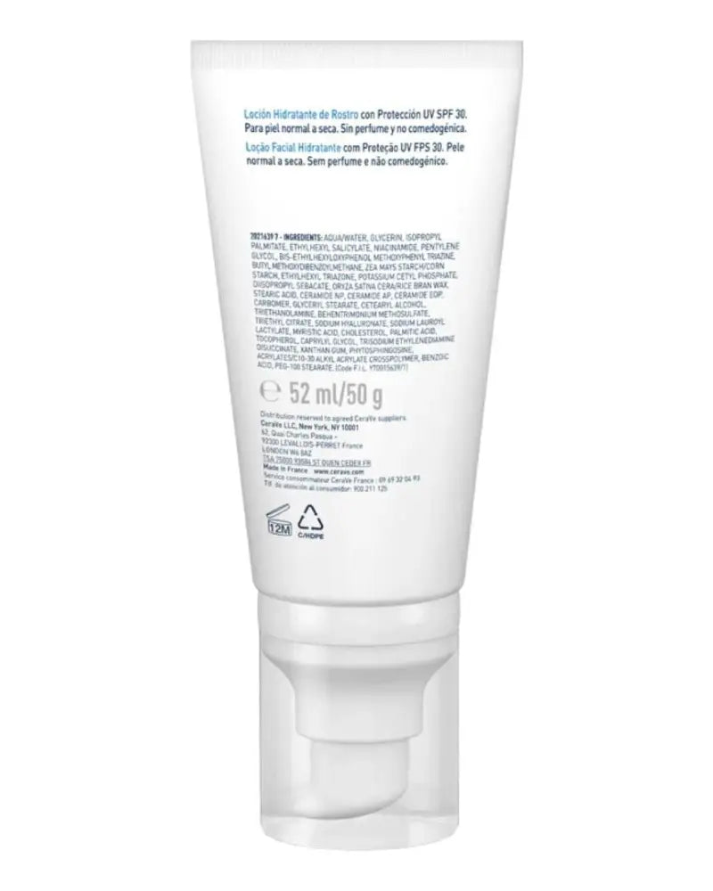 CERAVE FACIAL MOISTURIZING LOTION AM SPF30 52ML
