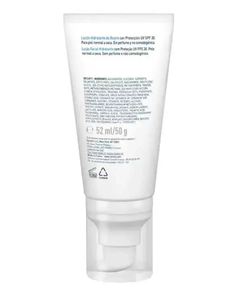 CERAVE - CERAVE FACIAL MOISTURIZING LOTION AM SPF30 52ML - Pharmazone - 