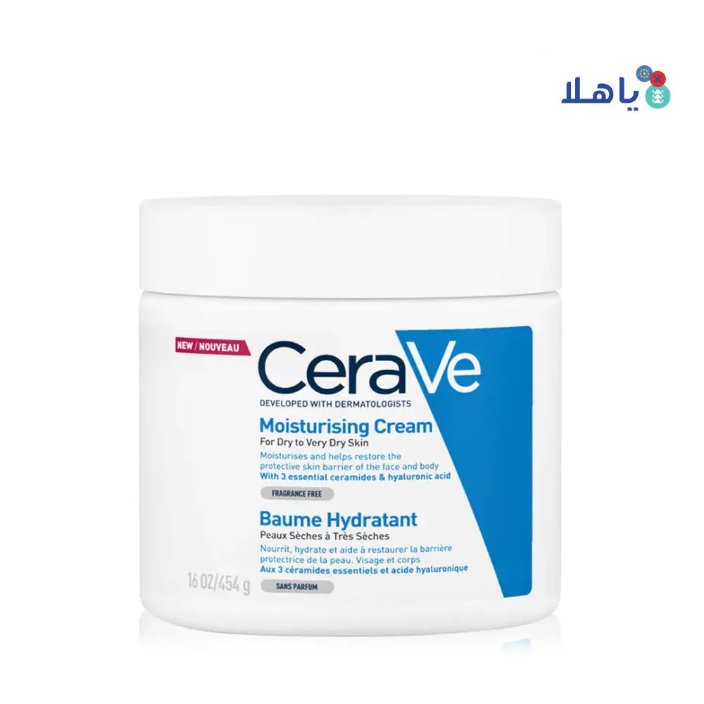 CERAVE MOISTURIZING CREAM JAR 454G
