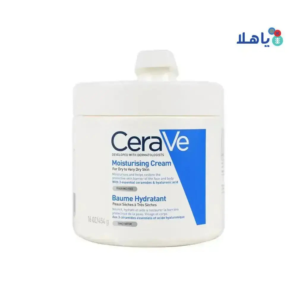 CERAVE - Cerave Moisturizing Cream Jar+Pump 454g - Pharmazone - 