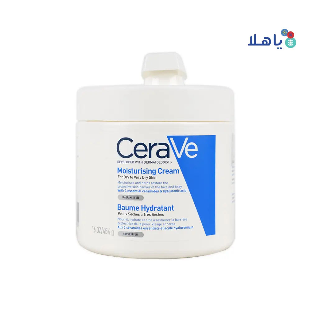 Cerave Moisturizing Cream Jar+Pump 454g